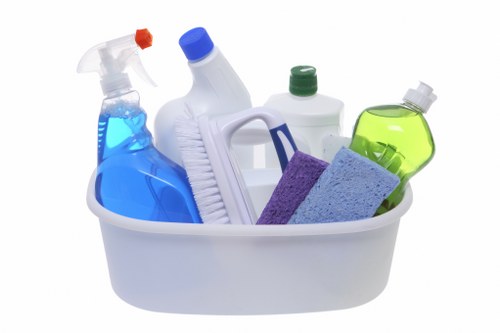 Sanitized office kitchen and break room maintenance