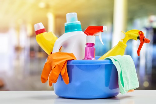 Professional Roehampton cleaners working in a home interior