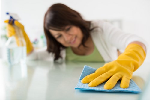 Spotless carpet fibers after professional deep cleaning