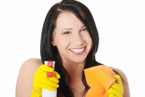 Commercial after builders cleaning in office space